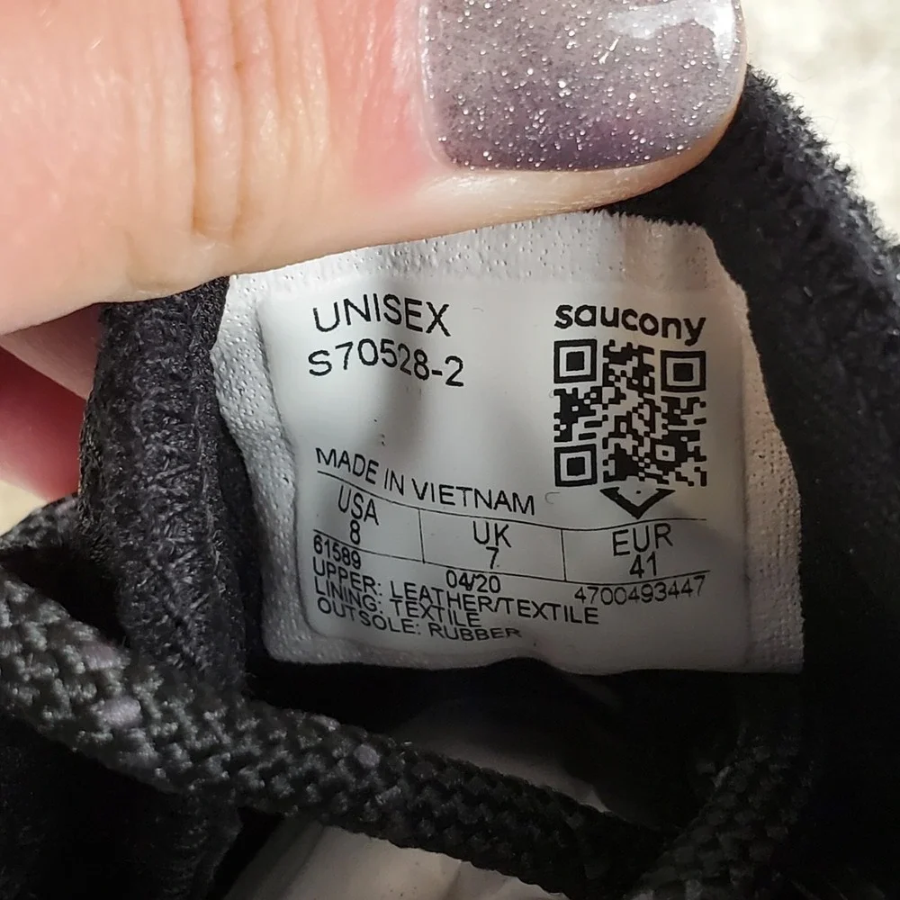Saucony Jazz DST Unisex Shoes Mens Sz 8 Womens 9 Running Athletic Silver Lace Up